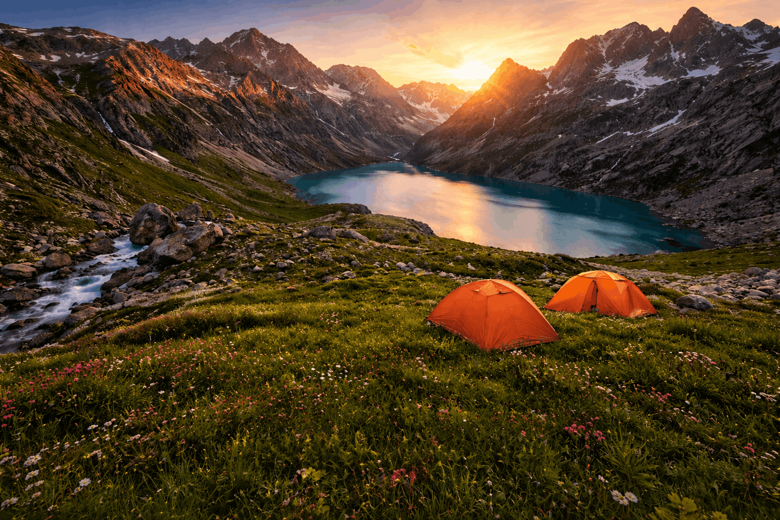 Kashmir Great Lakes Premium Luxury Trek Experience β 9 Days